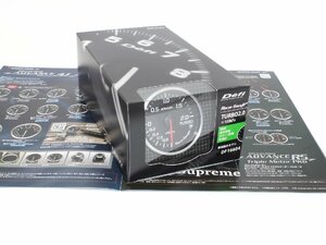 Defi Racer Gauge Style98 Hommage デフィ レーサーゲージ 60Φ 黒文字板 ターボ計（ブースト計 MAX200KPA DF16604 限定 在庫有