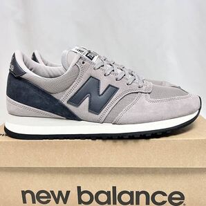 27.5cm 新品 ニューバランス イギリス製 M730 グレー NEWBALANCE 英国製 MADE IN ENGLAND スニーカー USA9.5 730 UK GRAY 1500 990 991