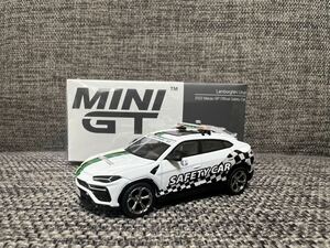 MINI GT 1/64 ランボルギーニ ウルス 2022 マカオグランプリ オフィシャルセーフティーカー(右ハンドル)