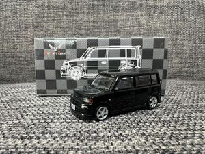 Die Cast Team 1/64 トヨタ bB 2000 P30 ブラック　右ハンドル　 (LL-015-57)