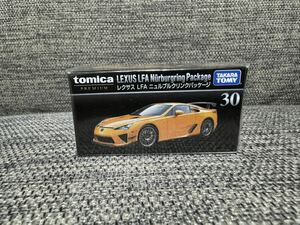 トミカ プレミアム　30 レクサス LFA ニュルブルクリンク　パッケージ　廃盤品　新品未使用未開封　(製造記号)