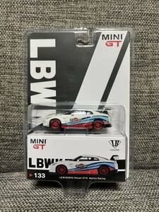 MINI GT 1/64 LB限定ブリスター133 LB WORKS 日産　35 GT-R Martini Racing