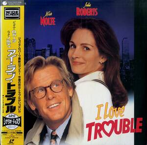 B00140318/LD2枚組/ジュリア・ロバーツ「アイ・ラブ・トラブル I Love Trouble (Widescreen) (1995年・PILF-2053)」