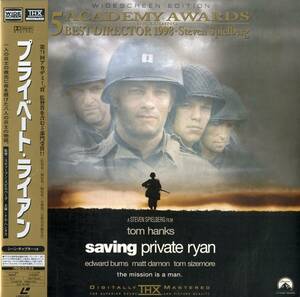 B00180613/LD2枚組/トム・ハンクス / マット・デイモン「プライベート・ライアン Saving Private Ryan 1998 [Widescreen] (1999年・PILF-