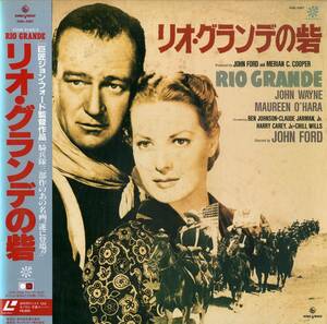 B00139691/LD/ジョン・ウェイン「リオ・グランデの砦 Rio Grande (1987年・K88L-5067)」