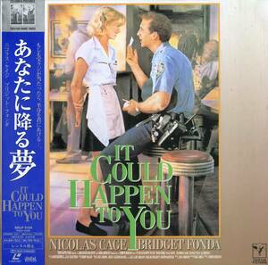 B00144667/LD/ニコラス・ケイジ / ブリジット・フォンダ「あなたに降る夢 It Could Happen To You 1994 (1995年・SRLP-5104)」