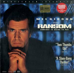 B00145862/LD2枚組/Mel Gibson「Ransom -Someone Is Going To Pay-」