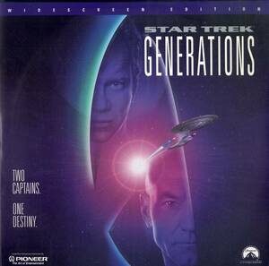 B00147075/LD2枚組/パトリック・スチュワート「スタートレック ジェネレーションズ Star Trek VII: Generations 1994 (Widescreen) (1995