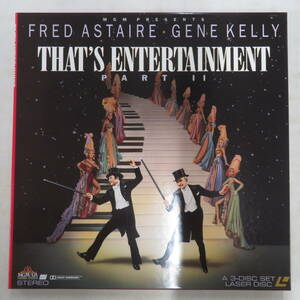 B00167652/●LD3枚組ボックス/フレッド・アステア/ジーン・ケリー「Thats Entertainment Part II」