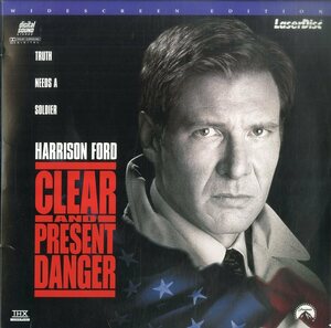 B00147839/LD2枚組/ハリソン・フォード「Clear And Present Danger【今そこにある危機】(Widescreen)」