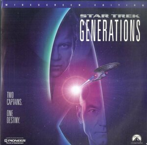 B00147846/LD2 sheets set / Patrick *schuwa-to[ Star Trek generation zStar Trek VII: Generations 1994 (Widescreen) (1995