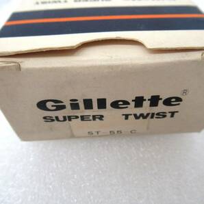 未使用 Gillette SUPER TWIST ジレット スーパーツイスト MADE IN ENGLAND 英国製 昭和レトロの画像5