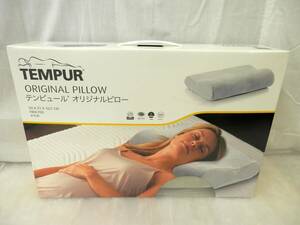 ● [Выставка] Tempur Original Pillow Tempur Оригинальная подушка (Karo) M Размер 50 × 31 × 10/7 см подушки с низким рисунком ②