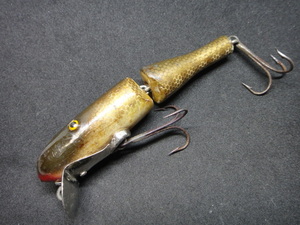 希少！ヴィンテージ！Paw Pawパウパウ JOINTED PIKE MINNOWジョインテッドパイクミノー 07 Pike Scaleパイクスケール