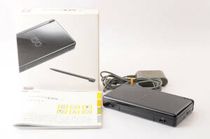 ニンテンドーDS Nintendo DS Lite jet Black 充電器 説明書 箱付き タッチペン付き @3049