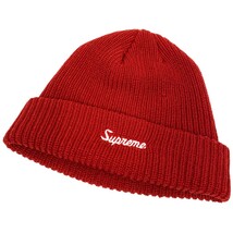 SUPREME Gauge Beanieスクリプトロゴビーニーニットキャップ 8069000103953_画像1