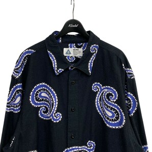 CHALLENGER 21AW PAISLEY NEL SHIRTペイズリーバンダナシャツ 8069000104561の画像5