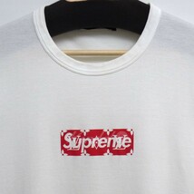 Supreme×LOUIS VUITTON 17AW LV Box Logo TeeボックスロゴTシャツ 8069000020168_画像3