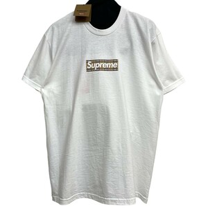 Burberry×Supreme 22SS Box Logo TeeボックスロゴTシャツ 8069000074550