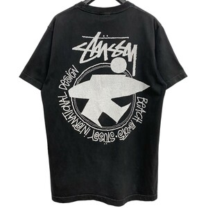 Stussy 22SS Beach Roots Pigment Dyed Tee USED加工Tシャツ 8069000095135