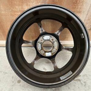 Black Racing PCD100 4H 15 × 5.5J +47 ブラックレーシング 4本 アルミホイール ホイール 社外ホイールの画像3