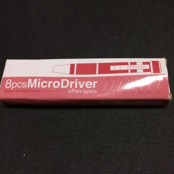 新品 8pcs マイクロドライバー　( ペンタイプ　）Micro Driver