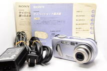 ★動作品★ソニー SONY Cyber-shot DSC-P8 オーシャンブルー コンパクトデジタルカメラ #635G198_画像1