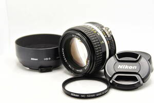 ★極上品★ニコン Nikon NIKKOR 50mm F1.4 Ai-s #639G800