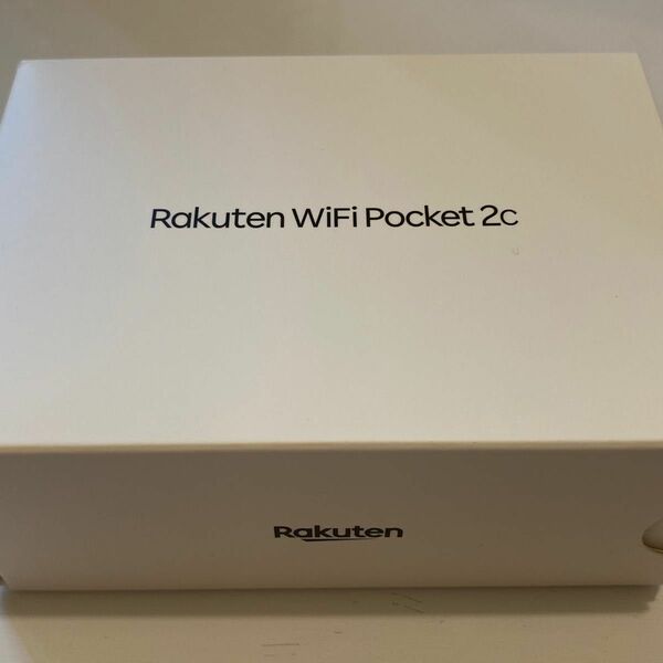 未使用　Rakuten WiFi Pocket 2C ブラック 楽天 WiFi Rakuten モバイルルーター Pocket