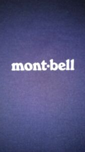mont-bell 長袖カットソー ネイビー Sサイズ