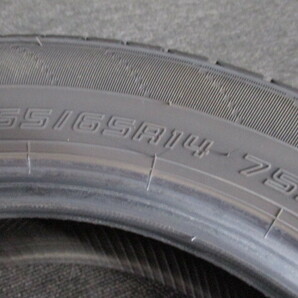 ■ DUNLOP ダンロップ ENASAVE EC204 155/65R14 75S サマータイヤ4本セット 製造2022年 【 Y10-13 】の画像8