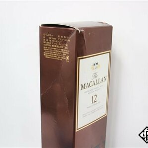 ◇注目! ザ・マッカラン 12年 シングルモルト シェリーオークカスク 700ml 40％ 箱付き スコッチの画像9