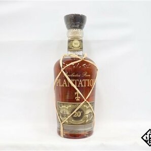 ●1円～ バルバドス プランテーションラム XO 20周年記念アニバーサリー 700ml 40％ 箱付きラム フランスの画像2