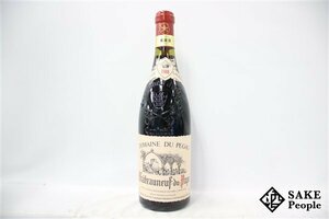 ■1円～ シャトー・ヌフ デュ パブ キュヴェ ローレンス 1988 ドメーヌ ペゴー 750ml 14％ フランス ブルゴーニュ 赤