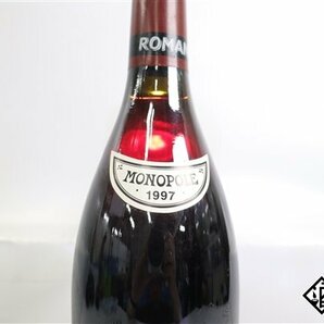 ■注目! DRC ロマネ・コンティ 1997 750ml 14%未満 フランス ブルゴーニュ 赤の画像10