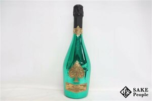 □注目! アルマン・ド・ブリニャック マスターズ・エディション グリーン 750ml 12.5％ シャンパン 並行輸入品