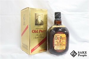 ◇注目! オールドパー 12年 デラックス 1000ml 43％ 箱付きスコッチ