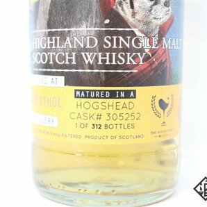 ◇1円～ ウィスキーファインド ブレアソール 11年 2008-2020 希少な動物シリーズ カワウソ 700ml 54.4％ スコッチの画像4