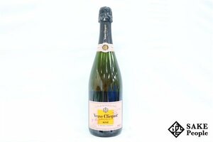 □1円～ ヴーヴ・クリコ ローズラベル 750ml 12.5% シャンパン 並行品