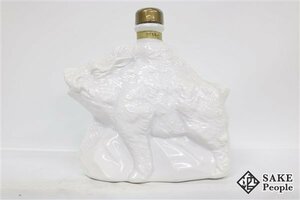 ◇注目! ニッカ スーパーニッカ 剛勇瑞祥猪 陶器 600ml 43％ ジャパニーズ