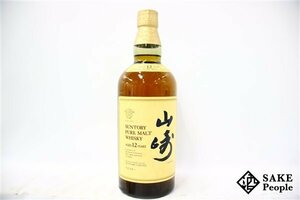 ◇1円～ 山崎 12年 ピュアモルト 響マーク 750ml 43％ ジャパニーズ