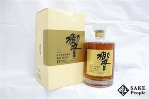 ◇1円～ サントリー 響 17年 ゴールドラベル 750ml 43％ 箱付き ジャパニーズ