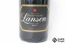 □注目! ランソン ブリュット ブラックラベル 6000ml 12.5％ 箱 冊子 シャンパン_画像3
