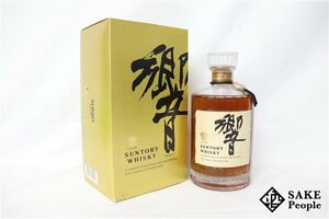 *1 jpy ~ Suntory . old bottle reverse side Gold label 700ml 43% box attaching japa needs 