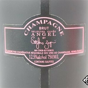 □1円～ エンジェル・シャンパーニュ ブリュット ヘイロー・ピンク NV 750ml 12.5％ 箱付き シャンパンの画像3