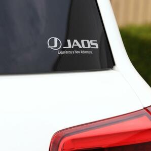 JAOS ステッカー S シルバー  送料込みの画像2