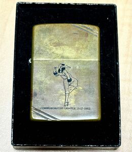 【激レア物】ZIPPO ウィンディーガール　50周年記念 当時物　1932-1982