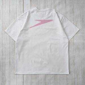 NEUTRALWORKS×Speedo/N/ S/S ONE POINT RUSH TEE/両面ロゴTシャツ/UPF50+UVプロテクト機能付き/ビッグシルエット/SIZE L