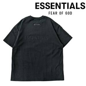 ESSENTIALS/エッセンシャル/FEAR OF GOD/フィア オブ ゴッド/バックラバー立体ロゴ半袖Tシャツ/ビッグシルエットの画像1