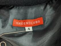 GREENCLUBS/グリーンクラブ/スヌーピー刺繍スタンドネックダウンジャケット/ピーナッツ/肉厚/SIZE 4_画像8